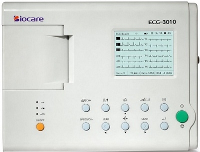 Máy Điện Tim 3 Cần Biocare ECG-3010
