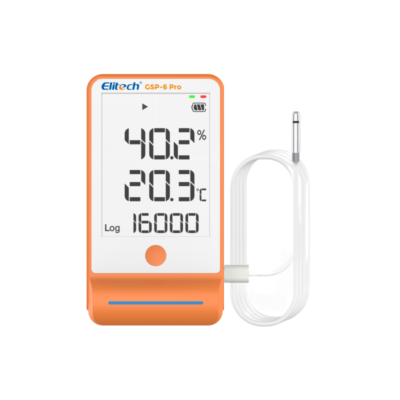 Máy Ghi Nhiệt Độ, Độ Ẩm; Model: GSP-6 PRO; ELITECH