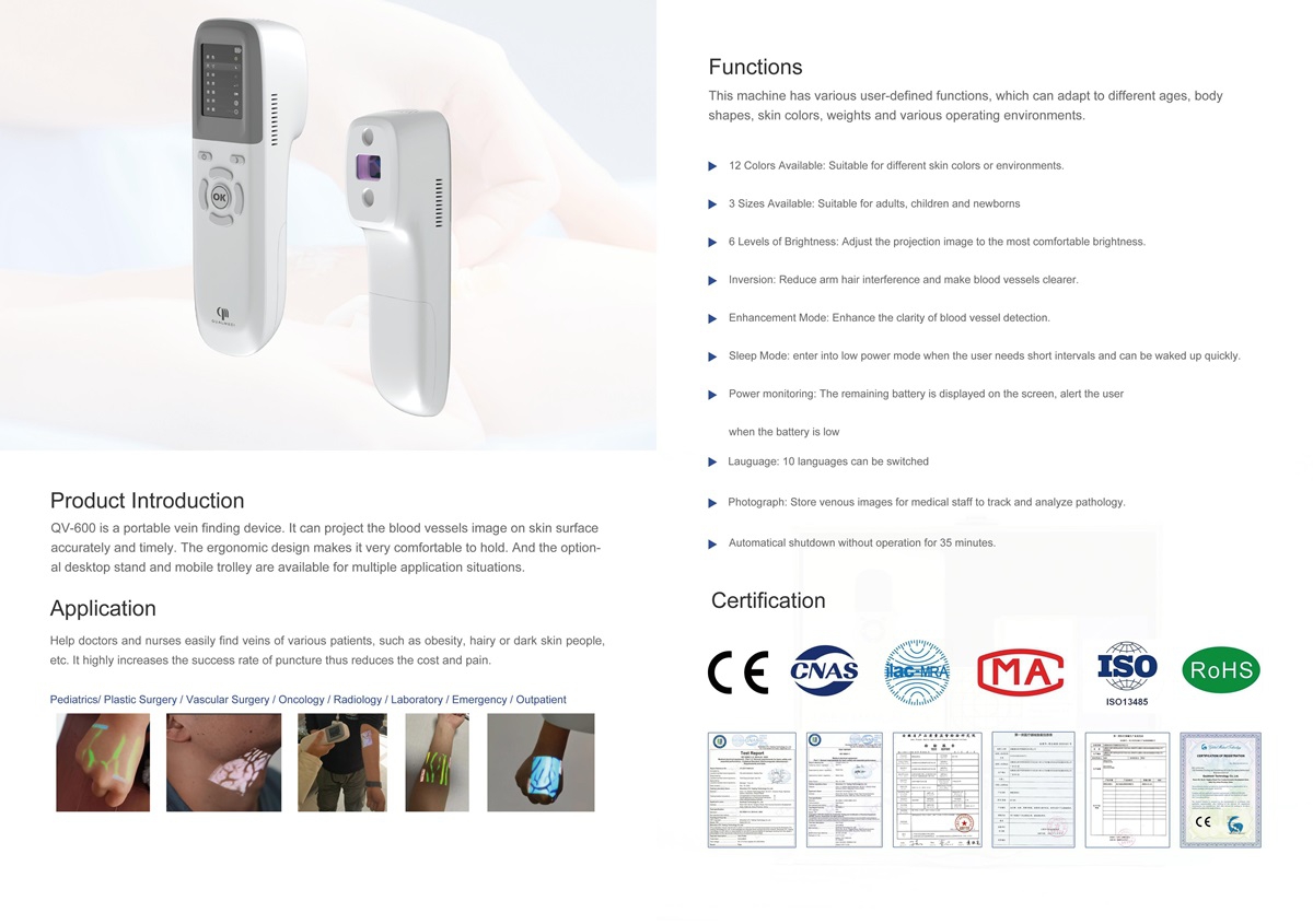 QV-600 Vein finder 2025 1200