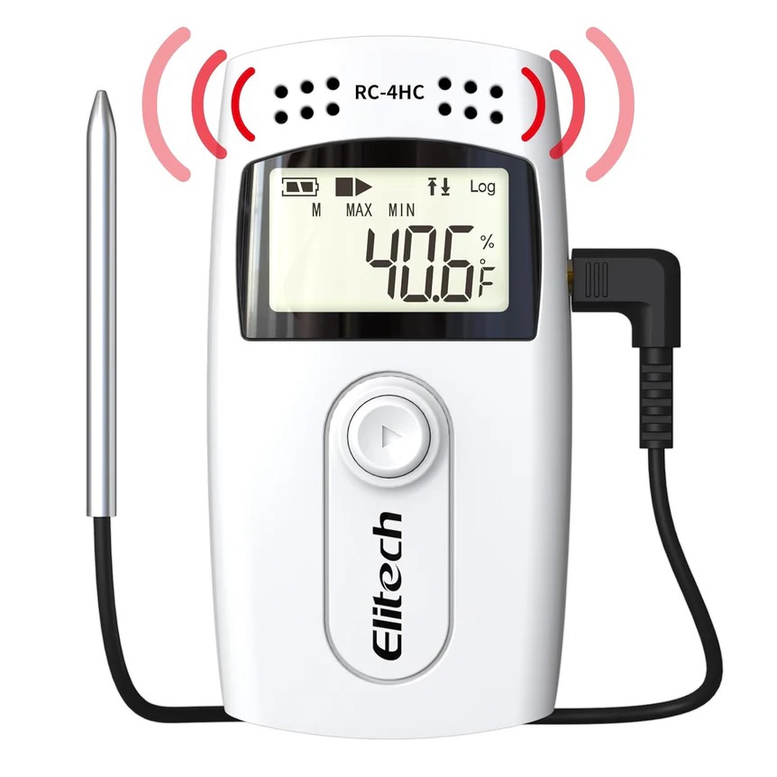 Máy Ghi Nhiệt Độ, Độ Ẩm, Model: RC4-HC, ELITECH